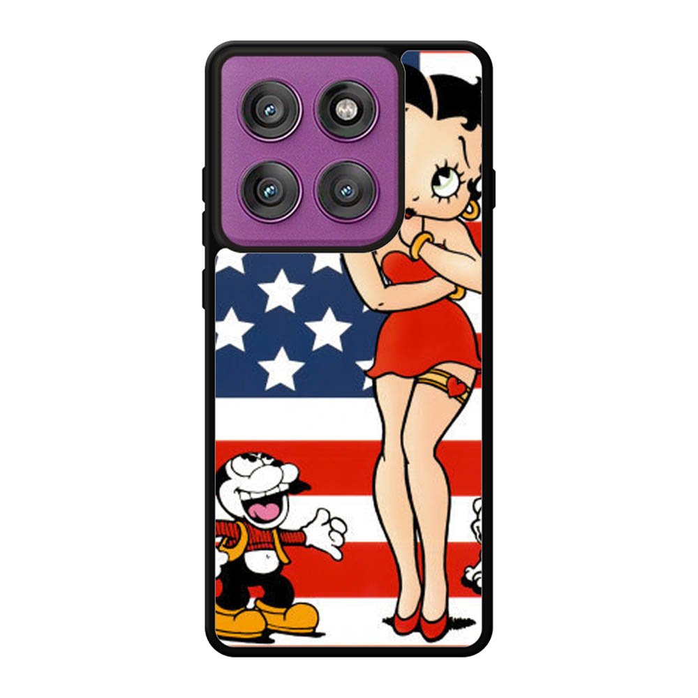 Betty Boop 3rd Motorola Moto Edge 60 Pro Case