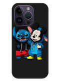 stitch and mickey mouse iPhone 14 Pro Max Case OV2338