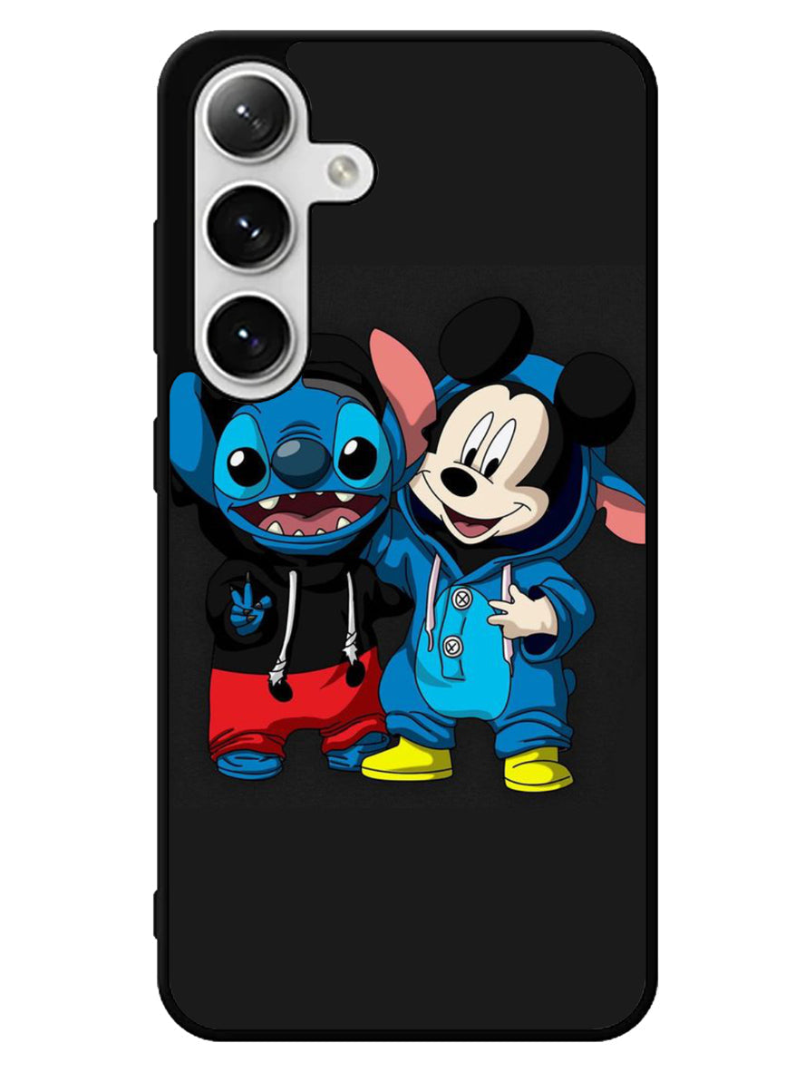 stitch and mickey mouse Samsung Galaxy S24 5G Case