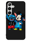 stitch and mickey mouse Samsung Galaxy S25 5G Case
