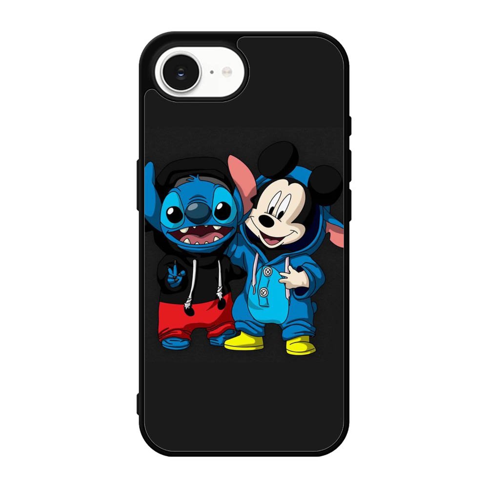 stitch and mickey mouse iPhone 17e Case