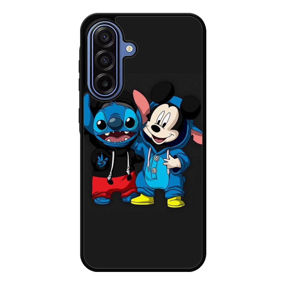 stitch and mickey mouse Samsung Galaxy A17 Case