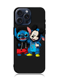 stitch and mickey mouse iPhone 15 Pro Max Case OV2338