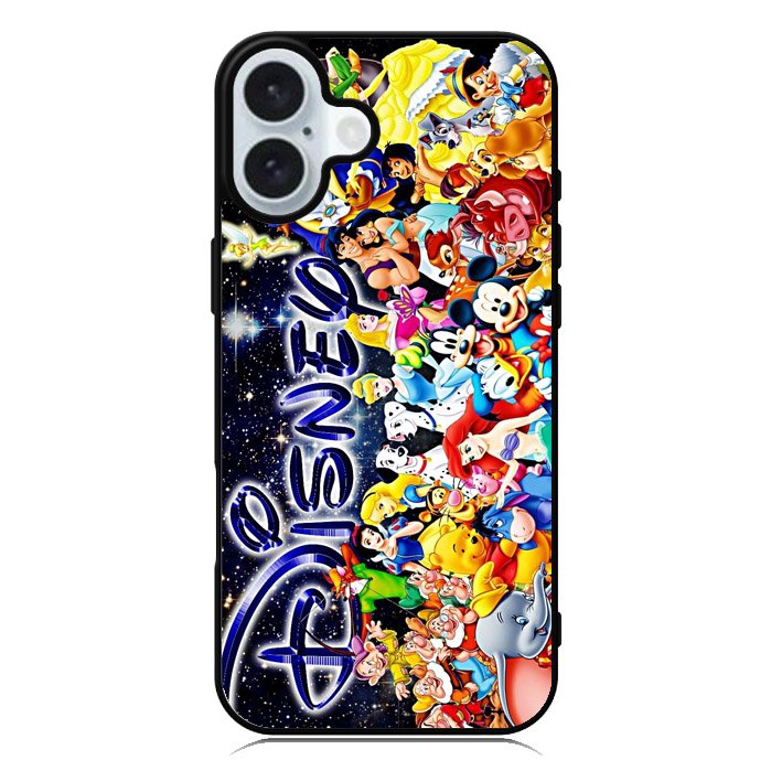 Disney All Characters 2nd iPhone 16 Plus Case