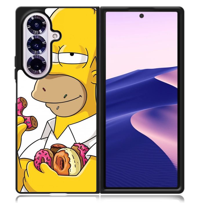 simpsons Samsung Galaxy Z Fold 7 Case OV2564