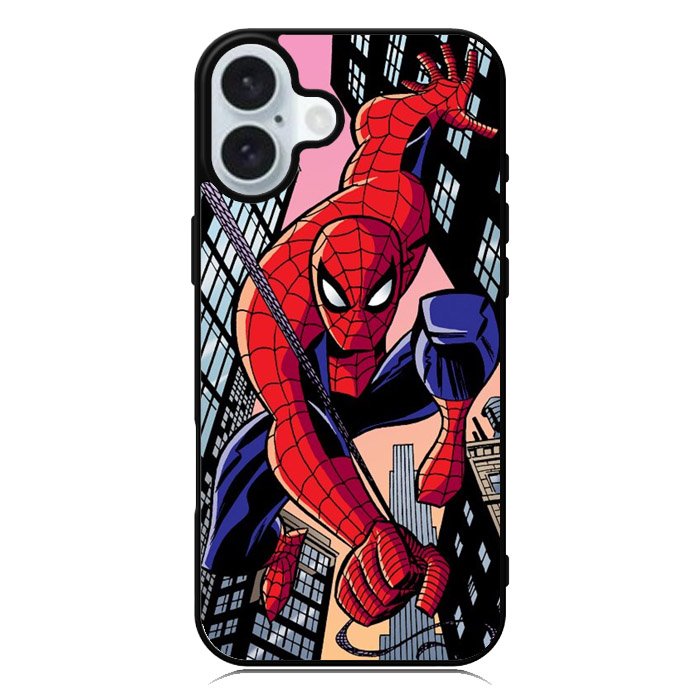 spiderman iPhone 16 Case QC2443