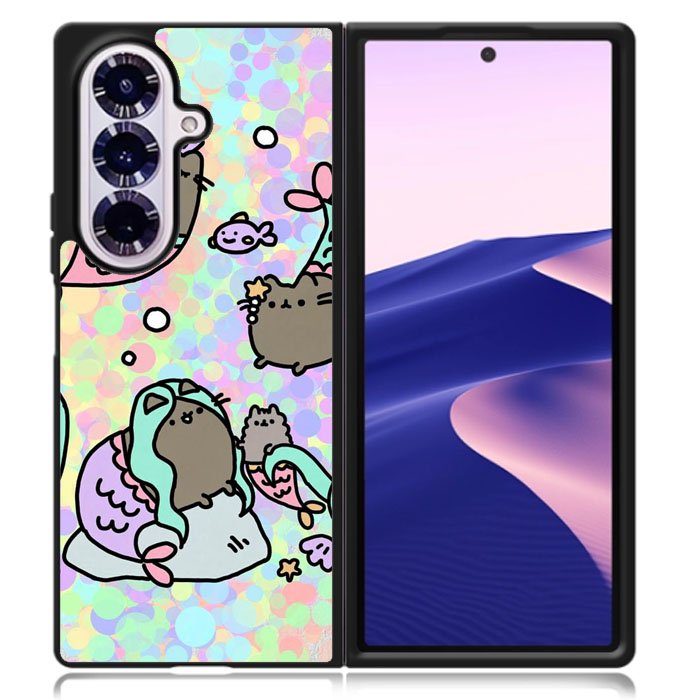 pusheen cat Samsung Galaxy Z Fold 7 Case OV1691