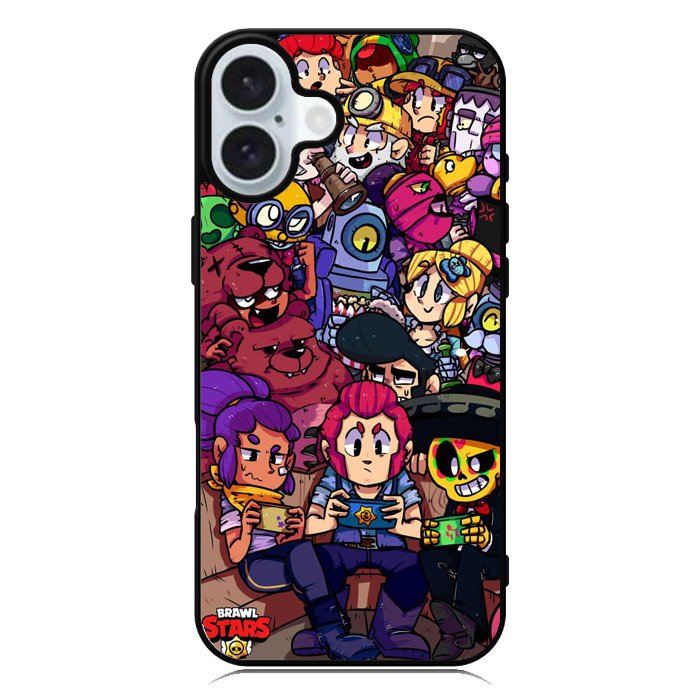 brawl stars iPhone 16 Plus Case QC1701