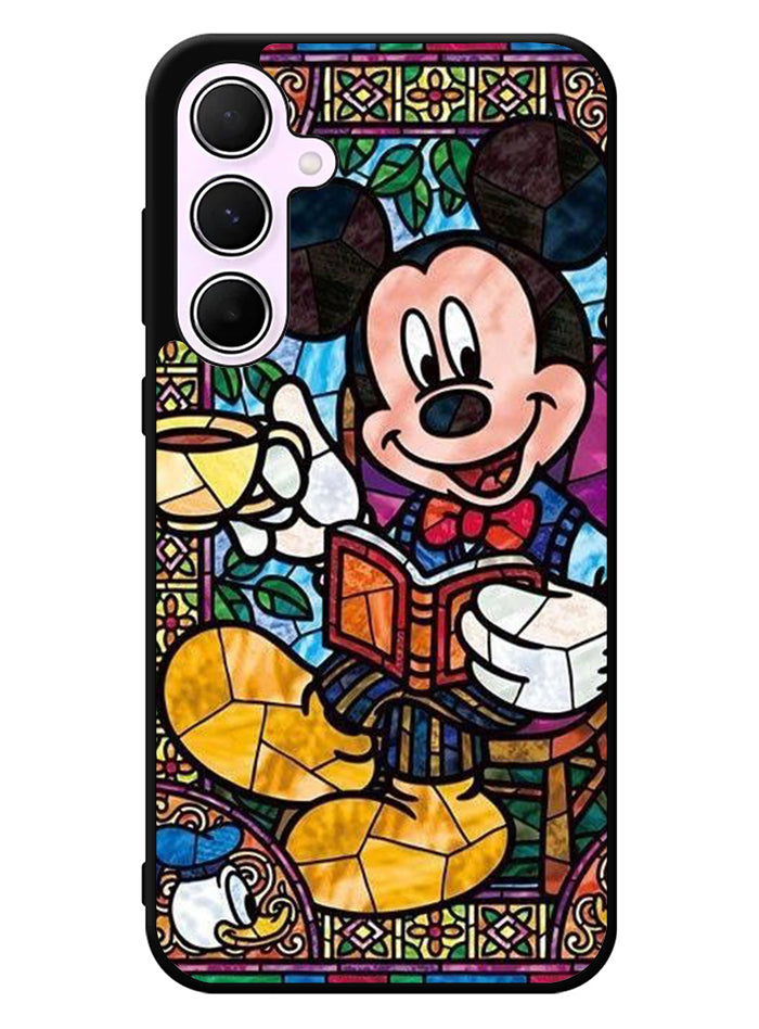 Stained Glass Disney Samsung Galaxy A55 5G Case
