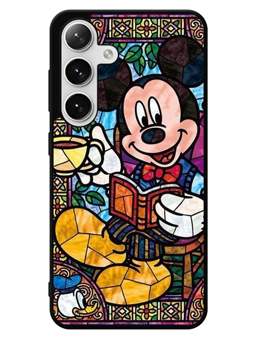 Stained Glass Disney Samsung Galaxy S25 5G Case