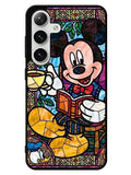 Stained Glass Disney Samsung Galaxy S25 5G Case