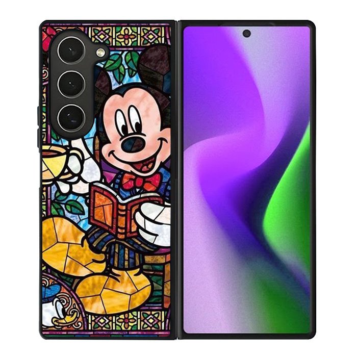 Stained Glass Disney Samsung Galaxy Z Fold 6 Case