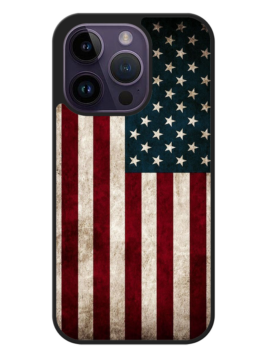 American Flag iPhone 14 Pro Case OV2045