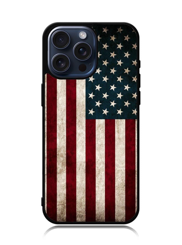 American Flag iPhone 15 Pro Case OV3829
