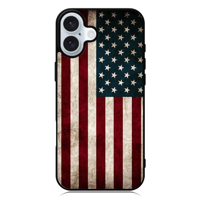 American Flag 4th iPhone 16 Case