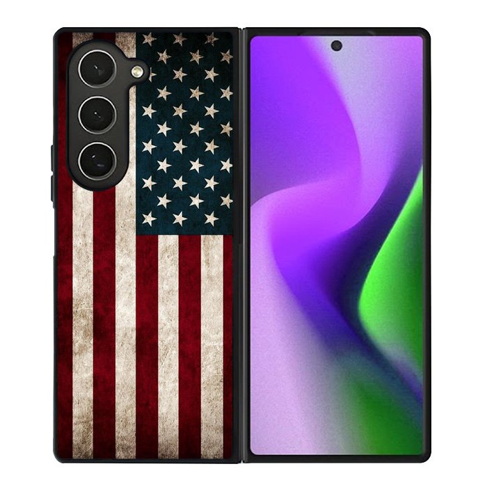 American Flag 4th Samsung Galaxy Z Fold 6 Case
