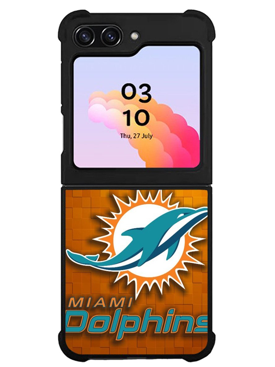 miami dolphins Samsung Galaxy Z Flip 5 5G 2023 Case OV3338