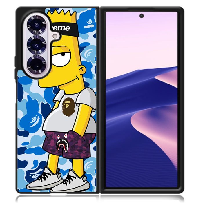 simpsons Samsung Galaxy Z Fold 7 Case OV2565
