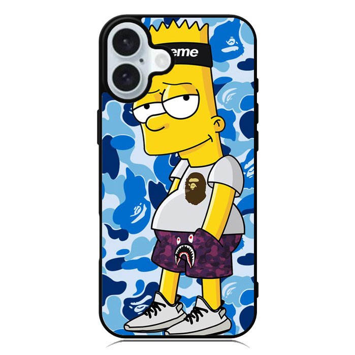 simpsons iPhone 16 Plus Case QC2565