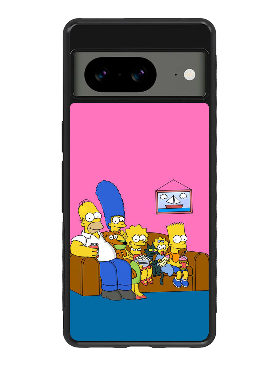 simpsons Google Pixel 8 Case QC7362