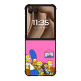 simpsons Motorola Moto RAZR Plus 2025 Case OV7362