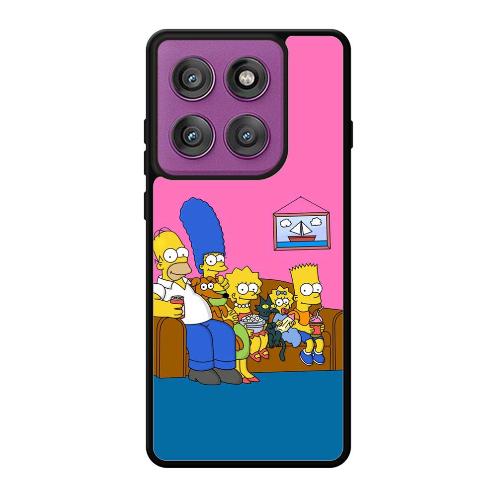 simpsons Motorola Moto Edge 60 Pro Case QC7362