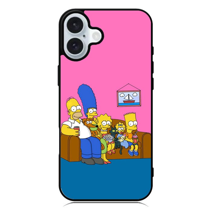 simpsons iPhone 16 Plus Case QC7362