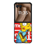 simpsons Motorola Moto RAZR Plus 2025 Case OV2566