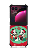 mickey and minnie christmas Motorola Moto Razr Plus 2023 , Moto Razr+ 2023 Case