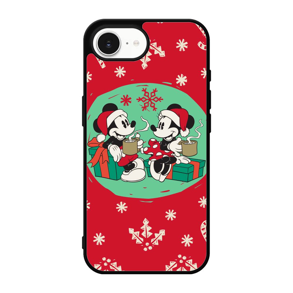 mickey and minnie christmas iPhone 17e Case