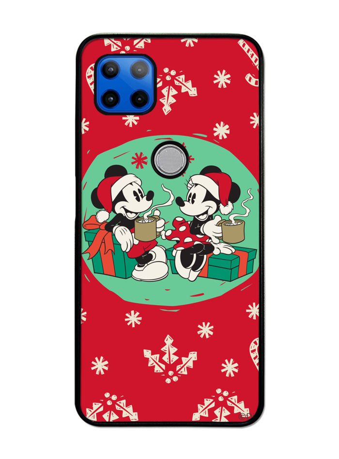 mickey and minnie christmas Motorola Moto G 5G Case , Moto One 5G Ace Case