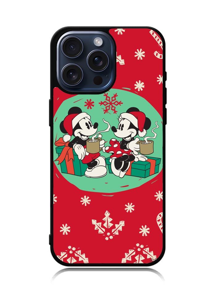 mickey and minnie christmas iPhone 15 Pro Case OV3317