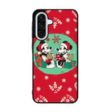 mickey and minnie christmas Samsung Galaxy A36 Case OV2035