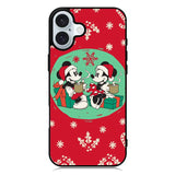 mickey and minnie christmas iPhone 16 Plus Case