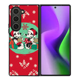 mickey and minnie christmas Samsung Galaxy Z Fold 6 Case