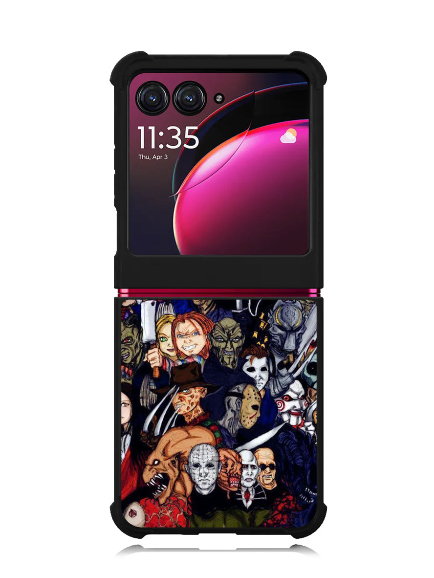 horror movie 2nd Motorola Moto Razr Plus 2023 , Moto Razr+ 2023 Case