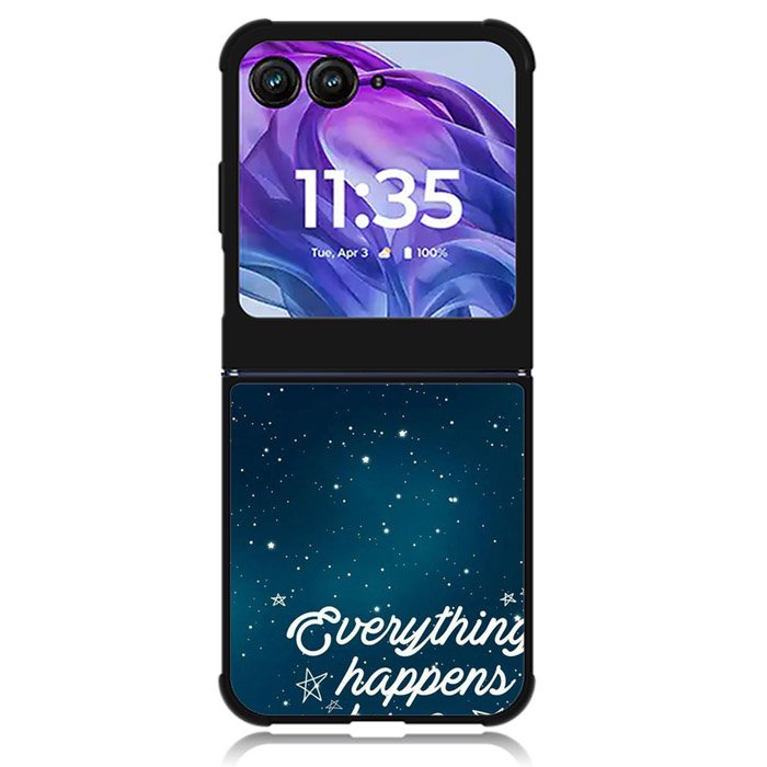 everything happens for a reason Motorola Moto Razr Plus 2024 , Moto Razr+ 2024 Case OV7265