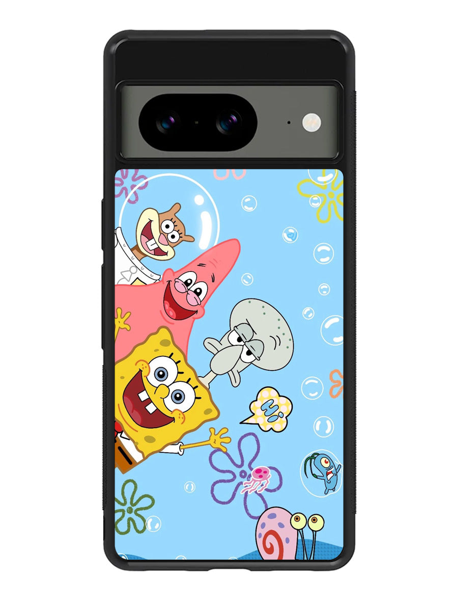 SpongeBob SquarePants Google Pixel 8A Case QC1709
