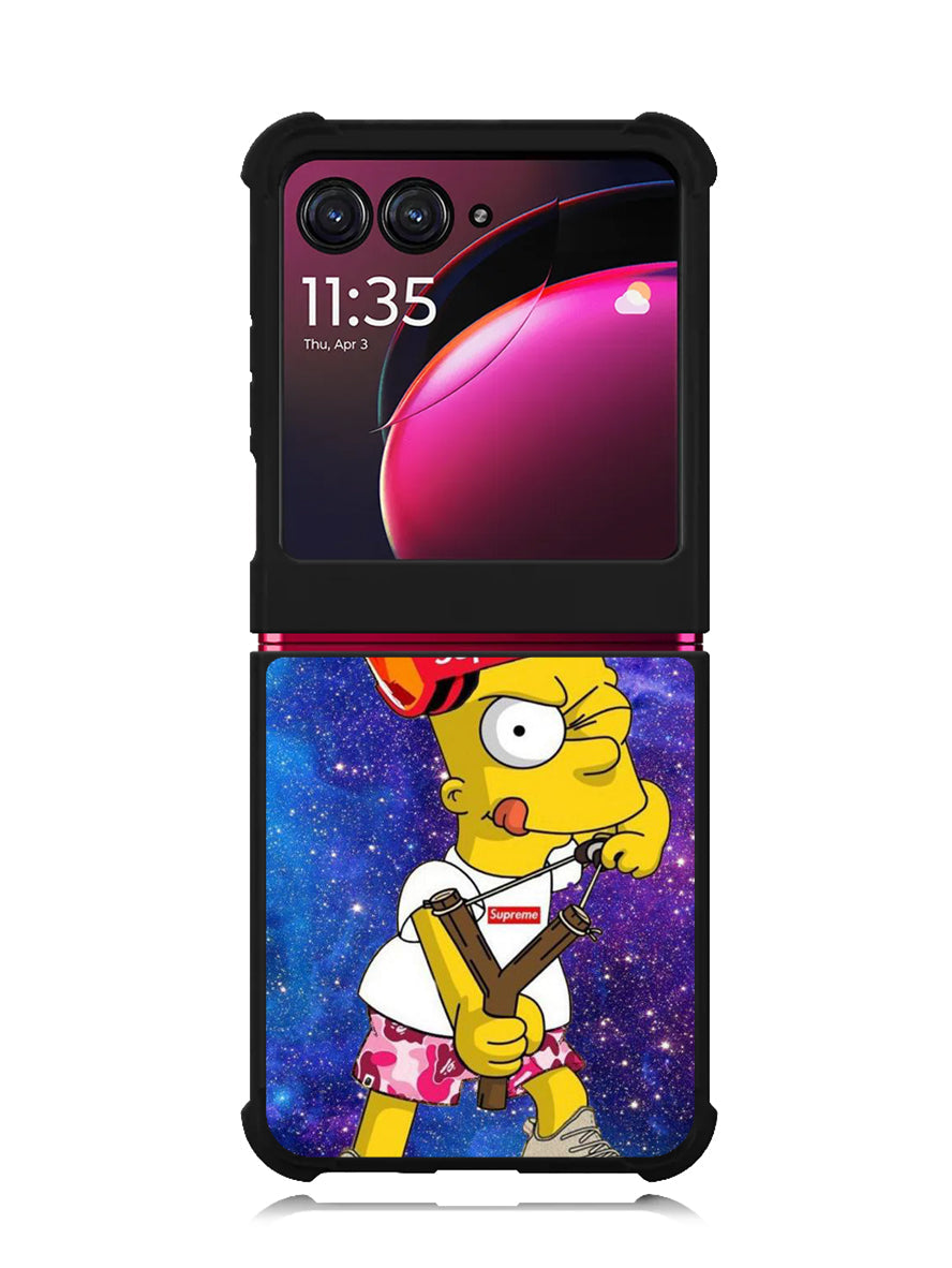 the simpsons Motorola Moto Razr Plus 2023 , Moto Razr+ 2023 Case OV1714