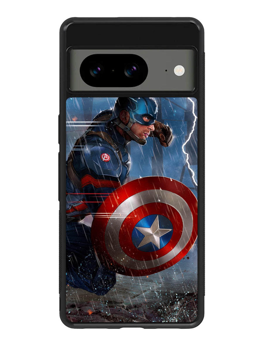 Captain America Google Pixel 8 Case QC1716