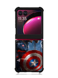 Captain America Motorola Moto Razr Plus 2023 , Moto Razr+ 2023 Case OV1716
