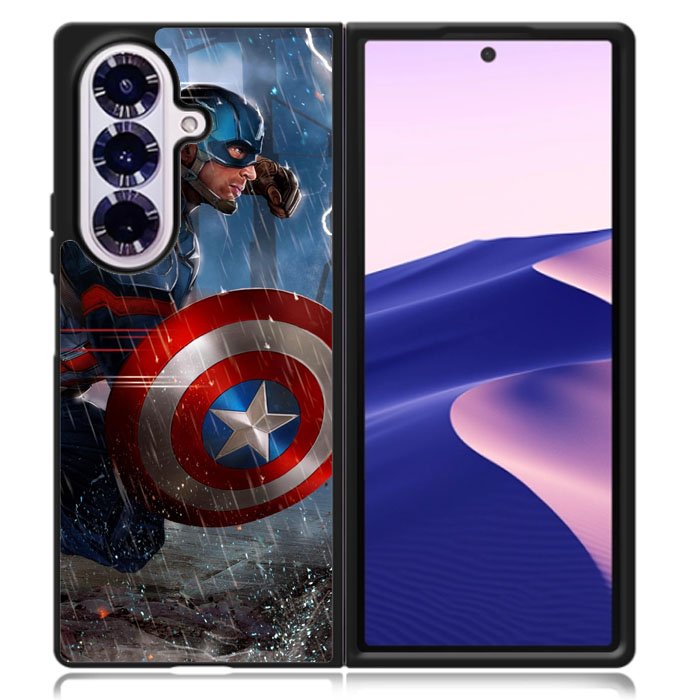 Captain America Samsung Galaxy Z Fold 7 Case OV1716