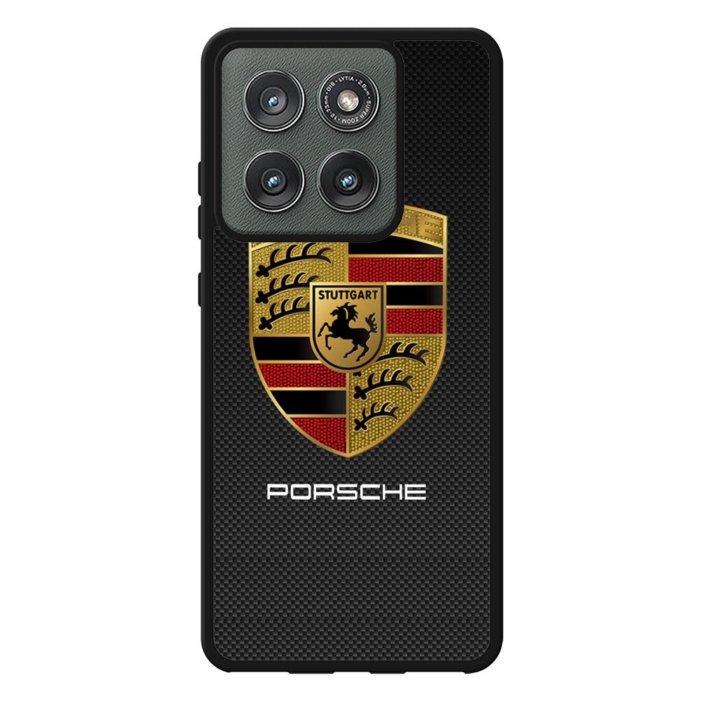 Porsche Logo 3rd Motorola Moto Edge 2025 Case
