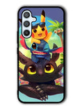 toothless and pikachu Samsung Galaxy A14 5G Case QC1723