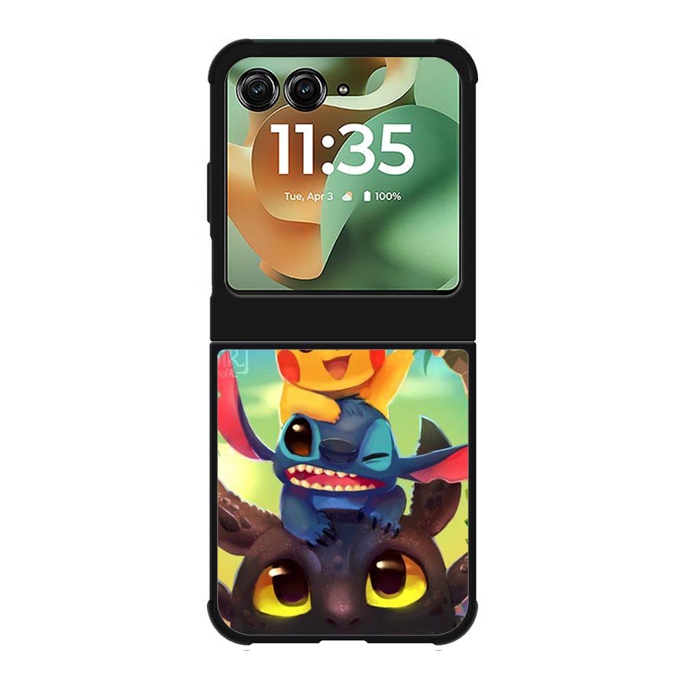 toothless and pikachu Motorola Moto RAZR 2025 Case OV1723