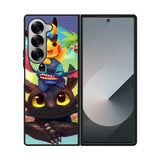 toothless and pikachu Samsung Galaxy Z Fold 7 5G Case OV1723