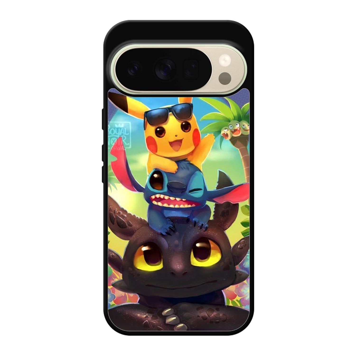 toothless and pikachu Google Pixel 10 Pro XL Case OV1723