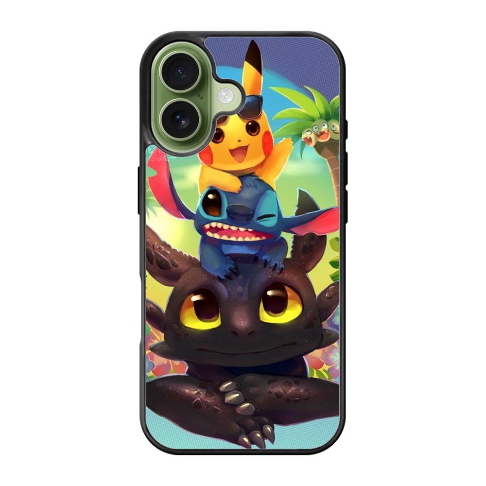 toothless and pikachu iPhone 17 Case OV1723