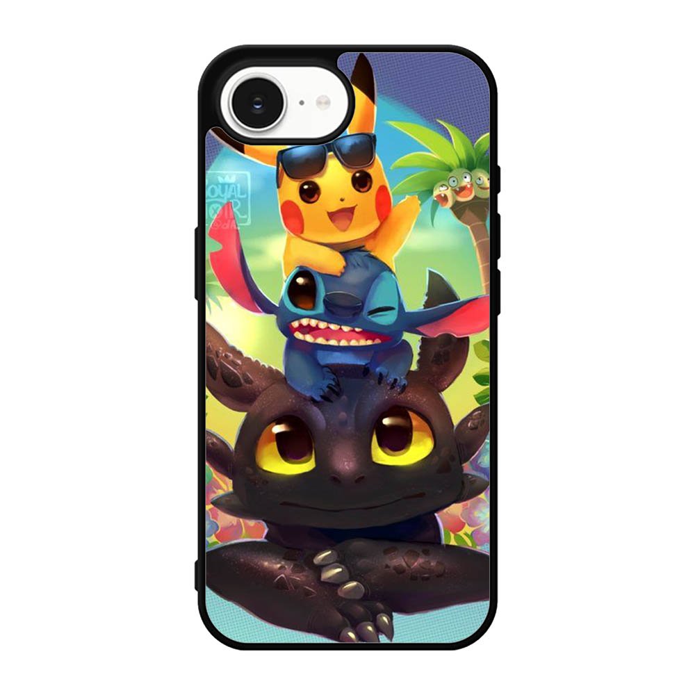toothless and pikachu iPhone 17e Case OV1723