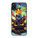 toothless and pikachu Samsung Galaxy A07 Case OV1723